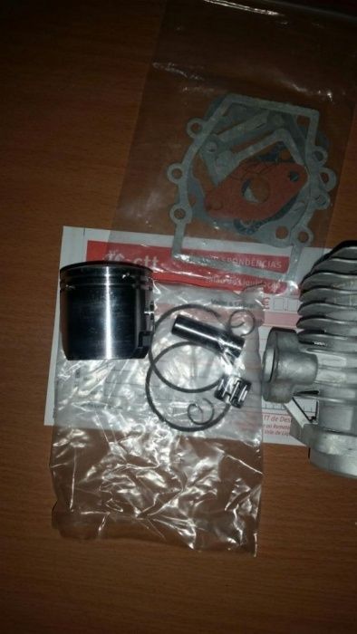 Kit cilindro e piston mini moto bike segmentos pecas minimoto