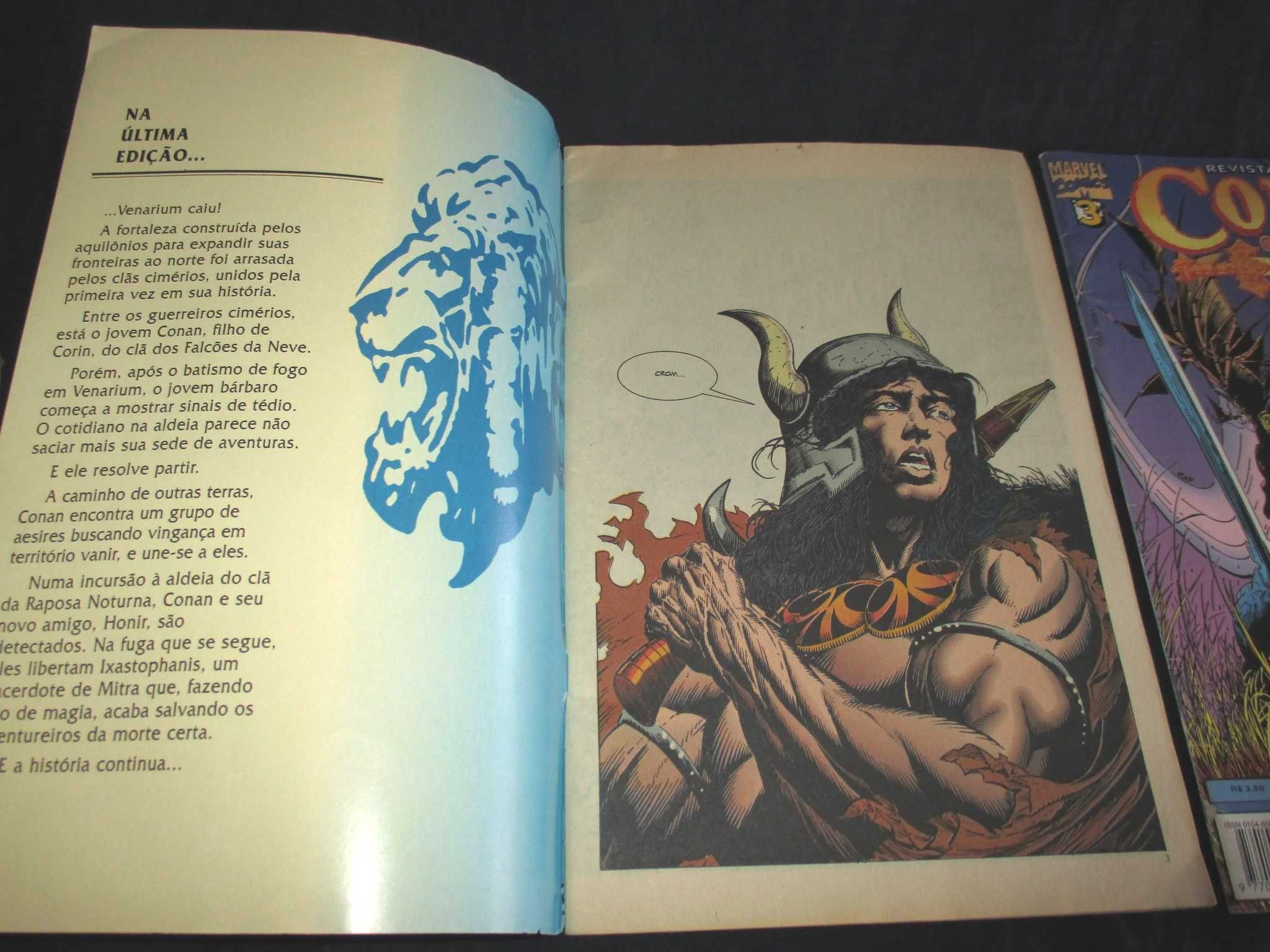Livro Conan O Aventureiro 2 Trimestral Marvel
