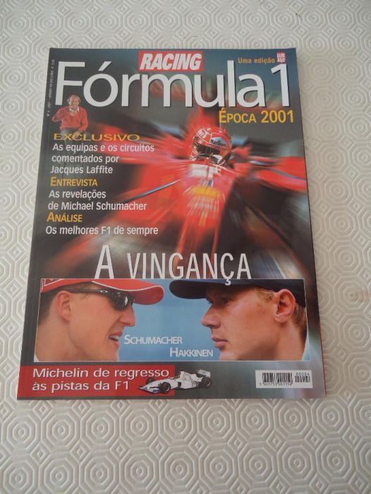 Revista nacional de "Formula 1" Época 2001