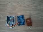 Zdalne sterowanie radiolinia  4 przekaźniki 250V/10A Arduino zam Elmes