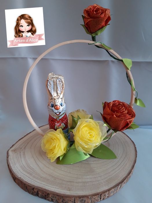 Arranjos flores seda/cetim