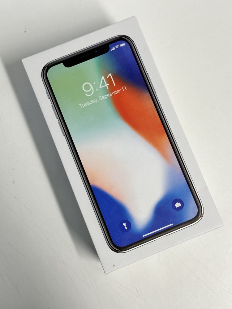 Caixa iphone x silver