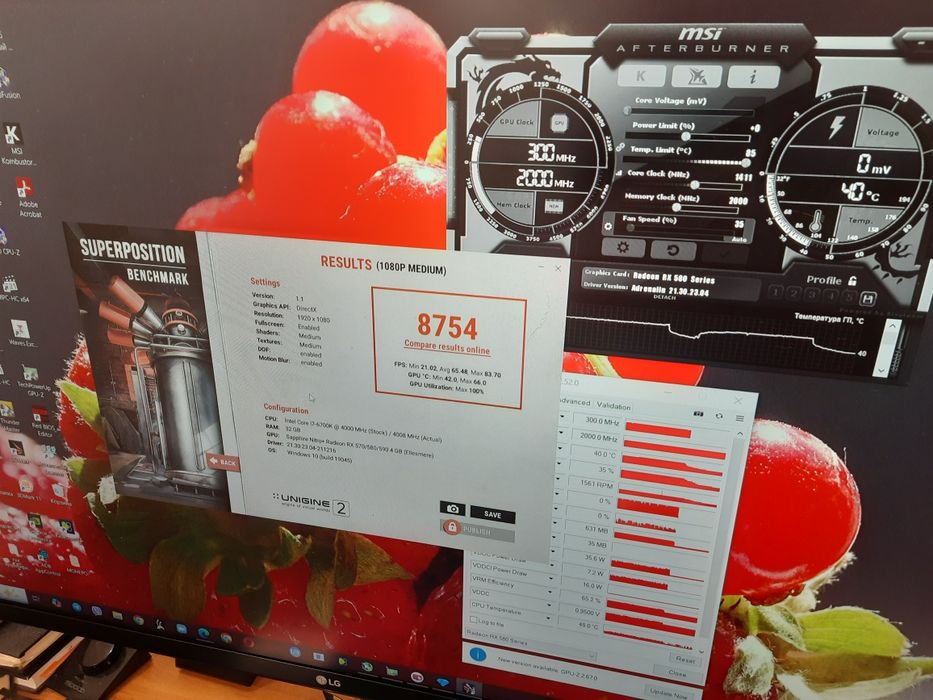 Видеокарта SAPPHIRE RX580 4GB NITRO+как новая и др.карты