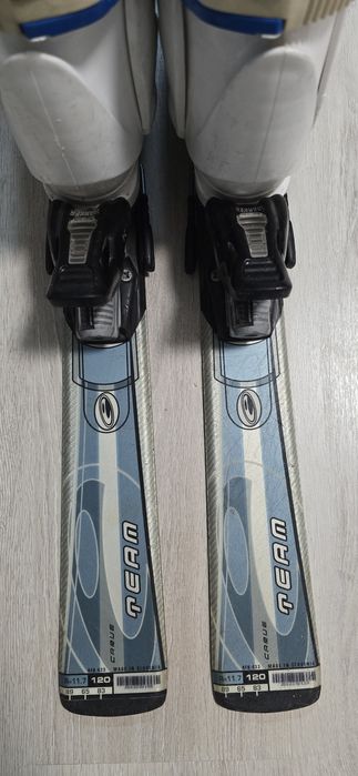 Narty i buty narciarskie