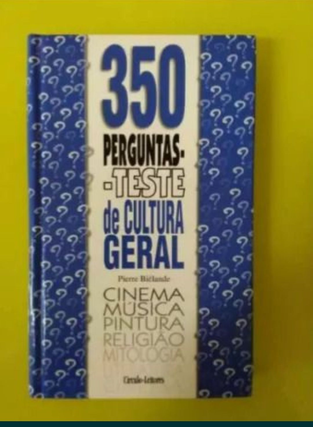 Livro 350 perguntas cultura geral