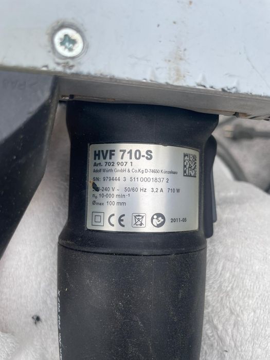 Frezarka Wurth HVF 710 s lamelownica
