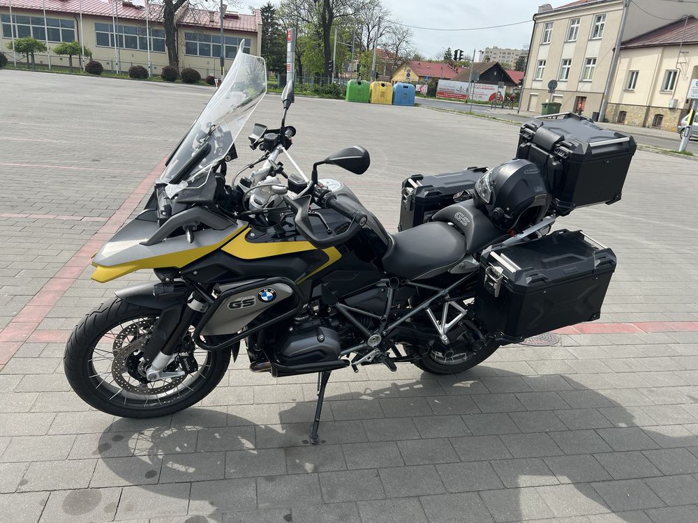 BMW GS 1200  triple black obniżony 8450km jak nowy jedyny 2016