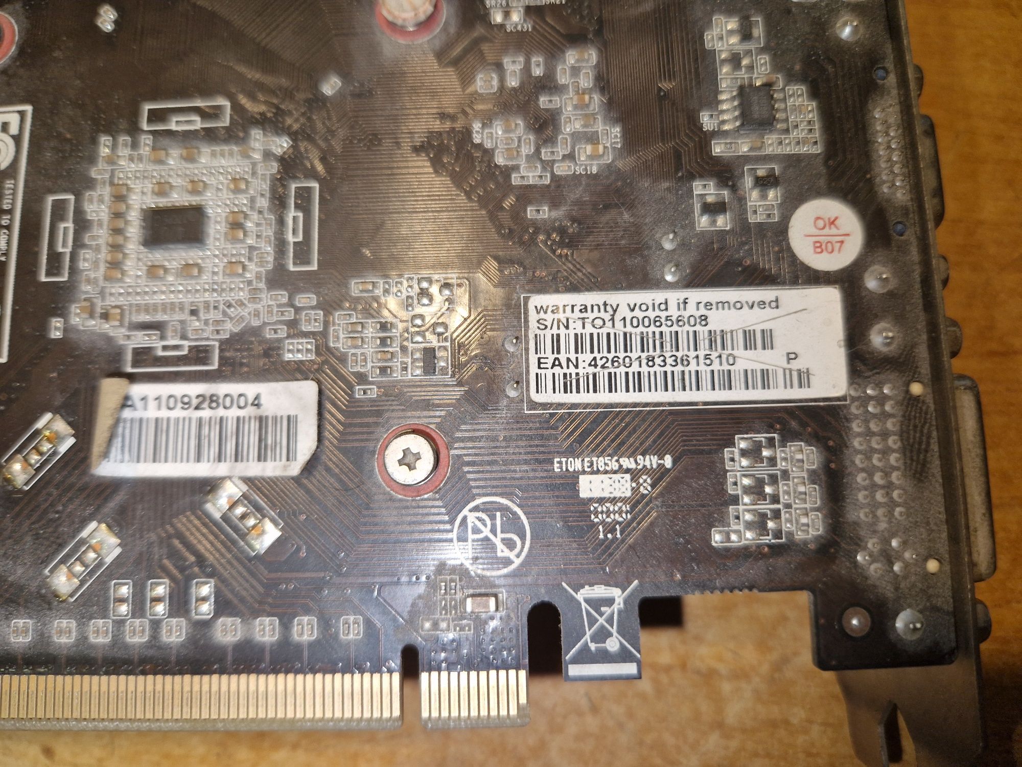 Karta graficzna gts450 1gb gddr5 128b