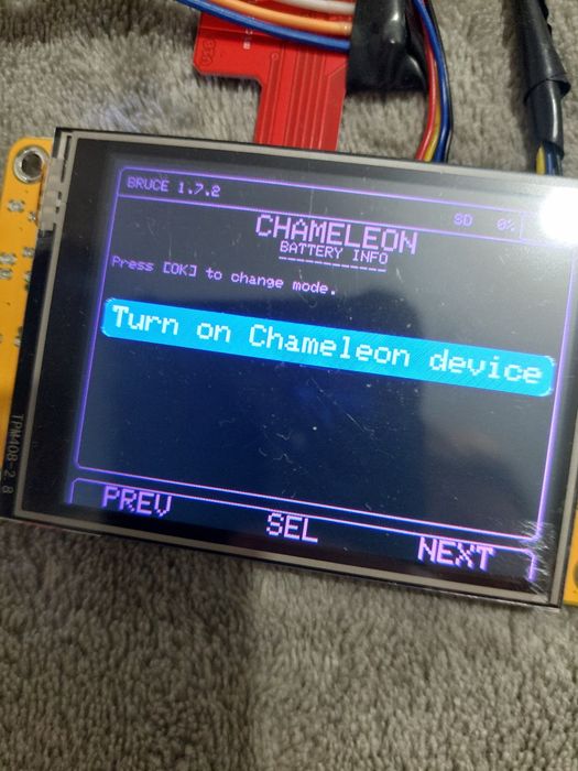 Bruce esp32 Z NAJNOWSZYM oprogramowaniem i z obudową