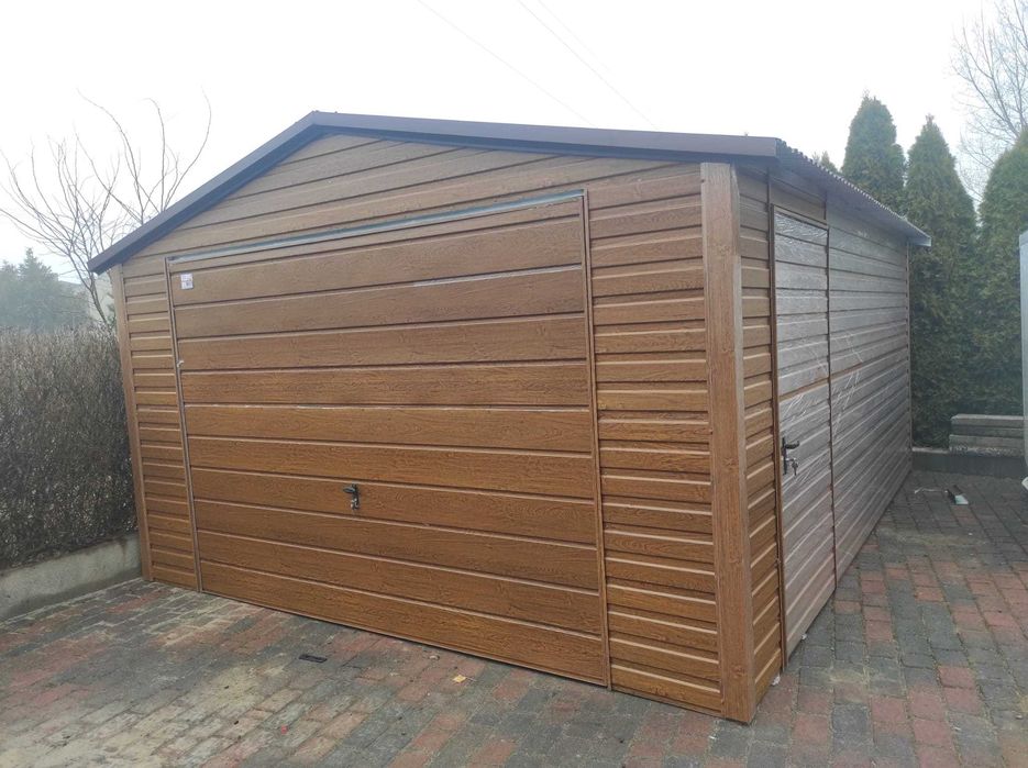 Garaż blaszany 2x3 3x5 3x6 6x5 6x6 5x7 na budowe Garaż blaszak Schowek