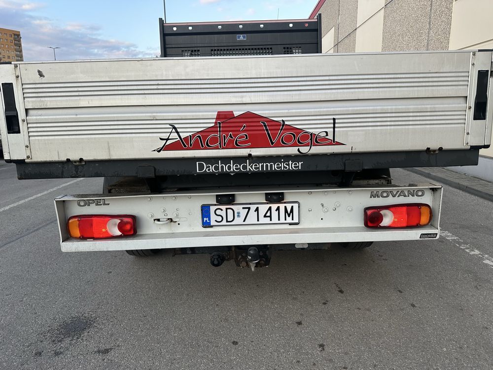 Renault Master Opel Movano 2.3 DOKA 7-osobowa klima tempomat stan bdb