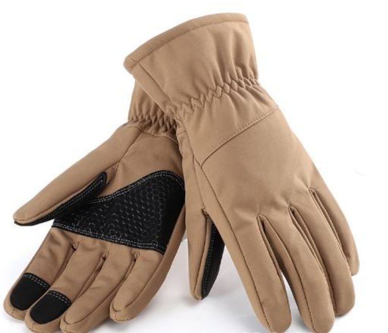 Зимові військові тактичні рукавиці Softshell на флісі койот M-2XL