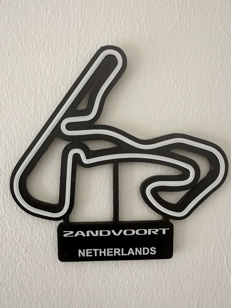 F1 tracks 2024 3DPrint dual color