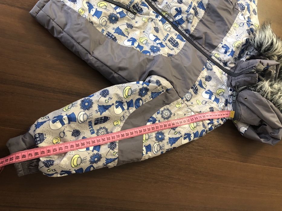 Зимний комбез на мальчика 4года 5 лет 116р