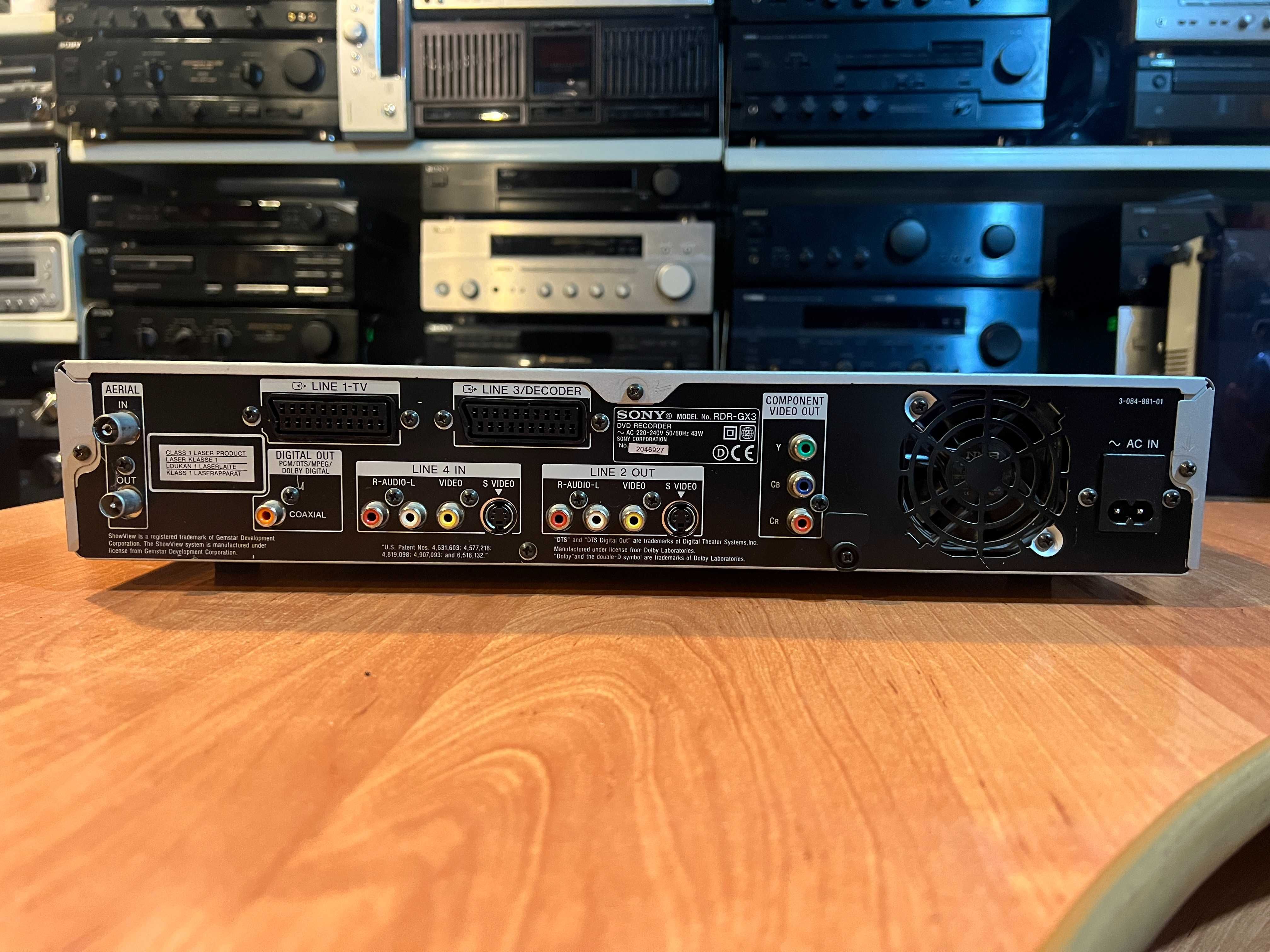 Odtwarzacz CD/DVD Sony RDR-GX3 Nagrywarka, Audio Room