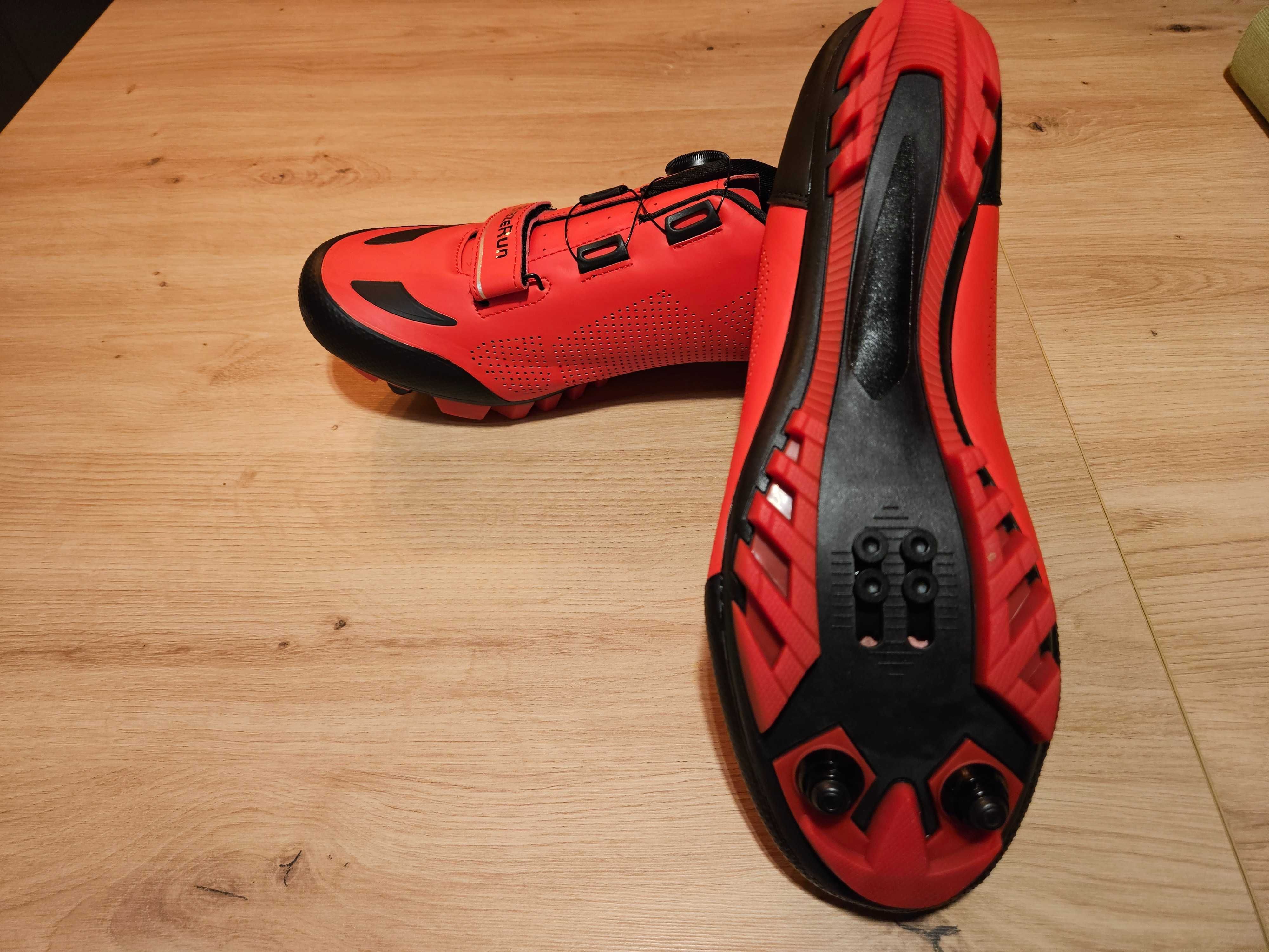 Buty rowerowe MTB, bloki SPD