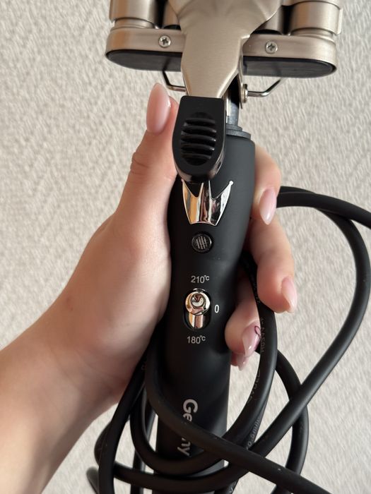 Плойка хвиля на 5 хвиль geemy gm-2933 велика плойка для волосся