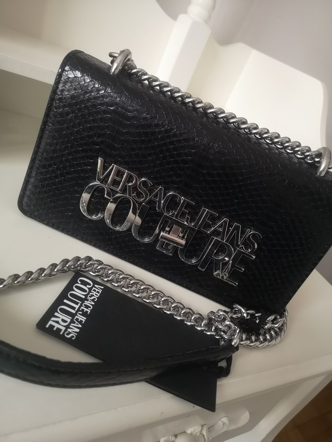 Oryginalna torebka versace jeans couture, nowa z metką