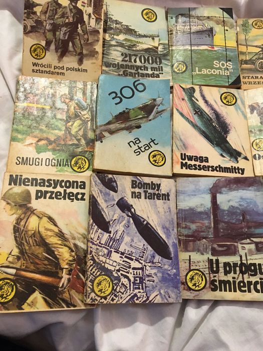 Seria z żółtym tygrysem, 1986 r, 12 szt