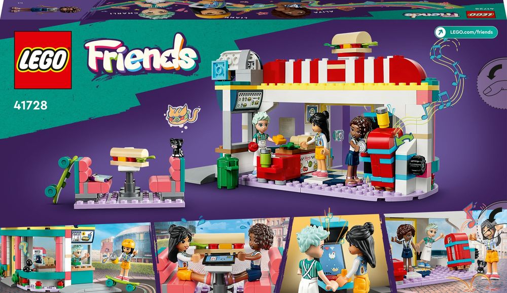 LEGO Friends Хартлейк Сіті: ресторанчик в центрі міста (41728) лего