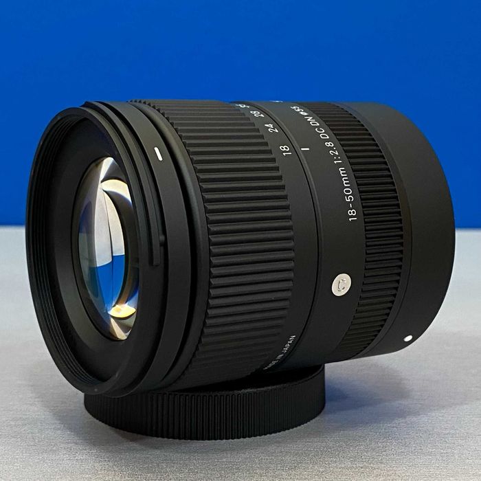 Sigma 18-50mm f/2.8 DC DN (Sony E-Mount) - NOVA - 5 ANOS DE GARANTIA