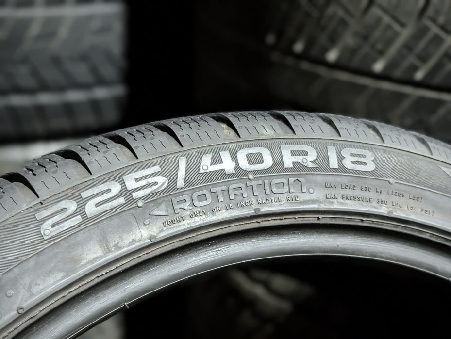 Шини зимові 225 40 r 18 Nokian резина колеса gtyres