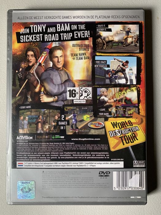 [Playstation2] Tony Hawk's Underground 2