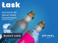 WYMIANA gaz CO2 do SODASTREAM Łask Różowe QC Niebieskie Spinelsoda