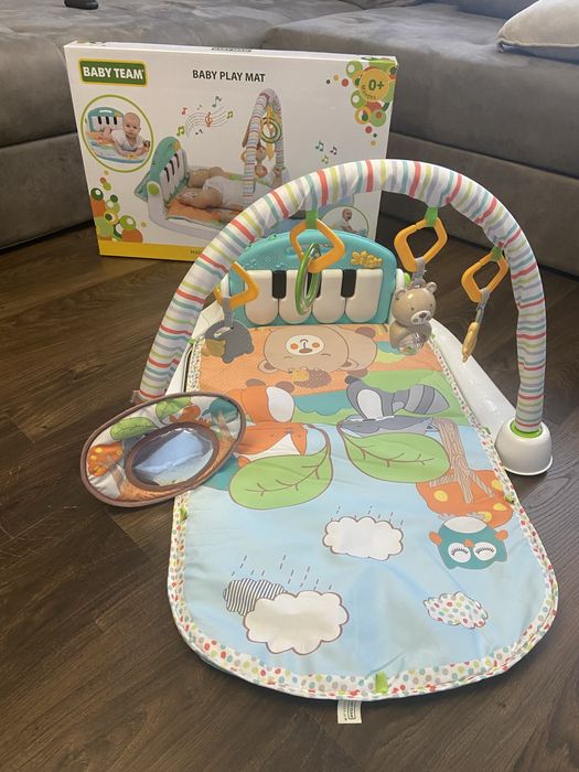 Розвиваючий музичний килимок baby team baby play mat