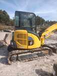 Mini giratória komatsu MR 55