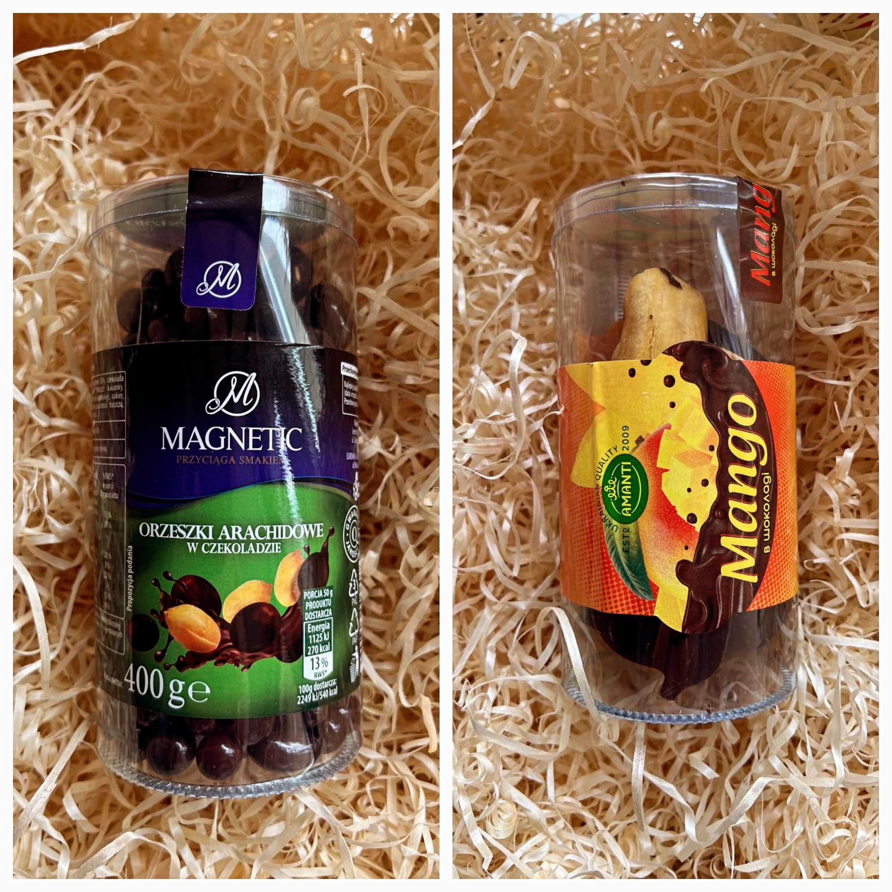Арахис драже в шоколаде Манго в тубе