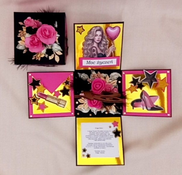 Exsploding box na 18 urodziny