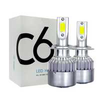 Автомобільні Led лампи COB C6 з цоколем h7