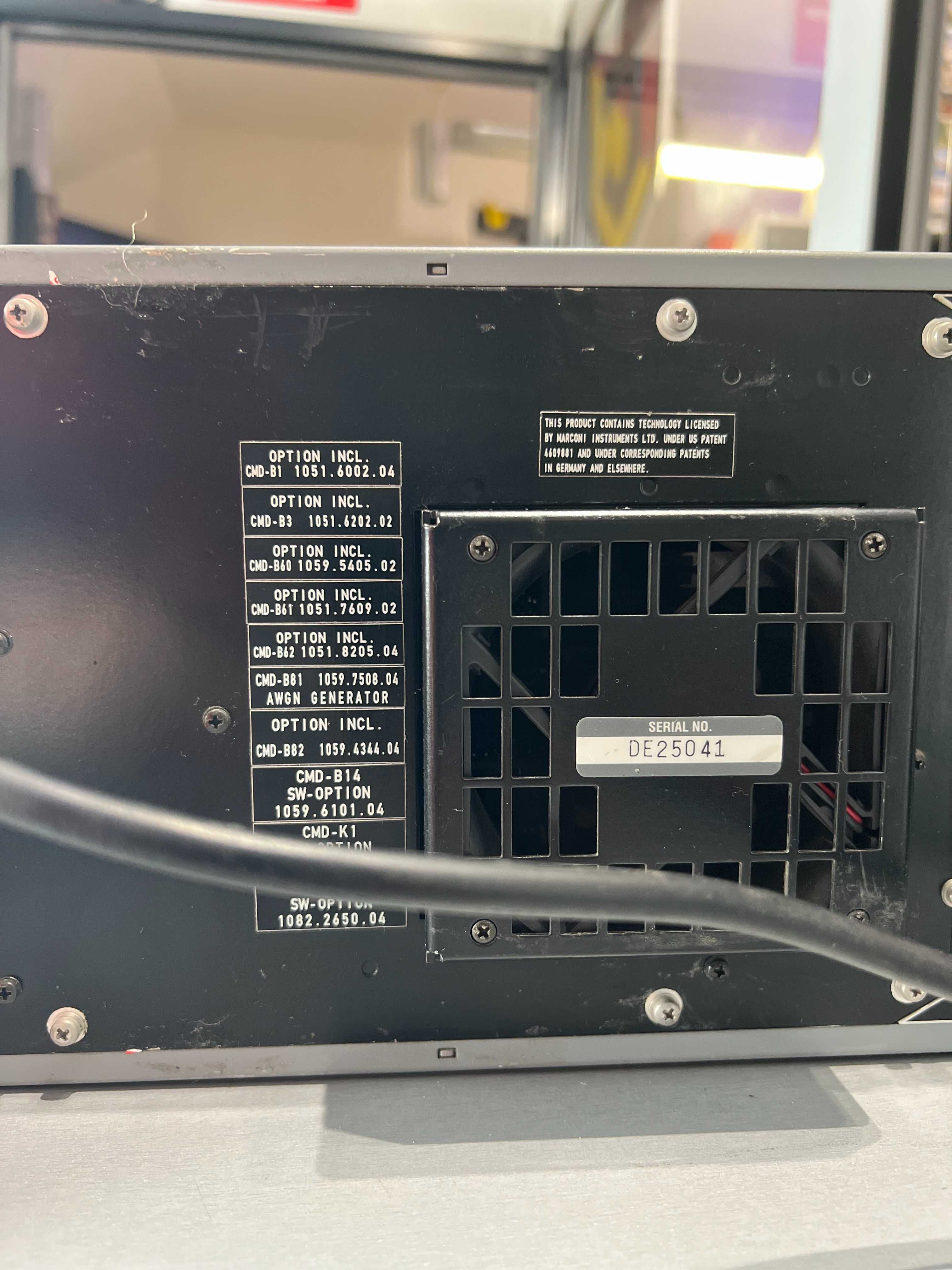 Cyfrowy tester komunikacji radiowej Tektronix Rohde & Schwarz CMD80