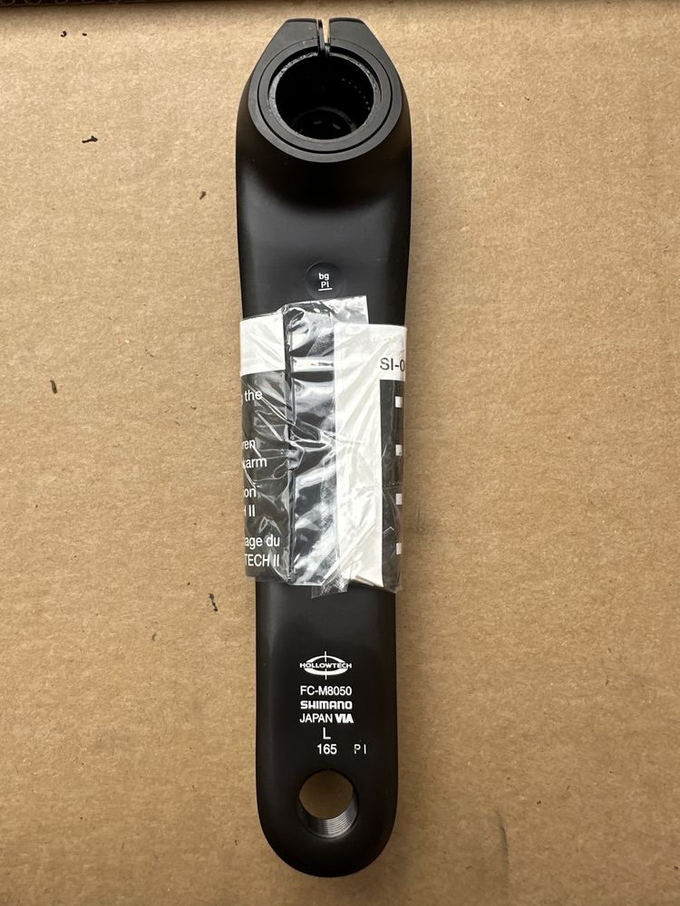 Lewe ramie korby Shimano XT FC-M8050 / 165mm