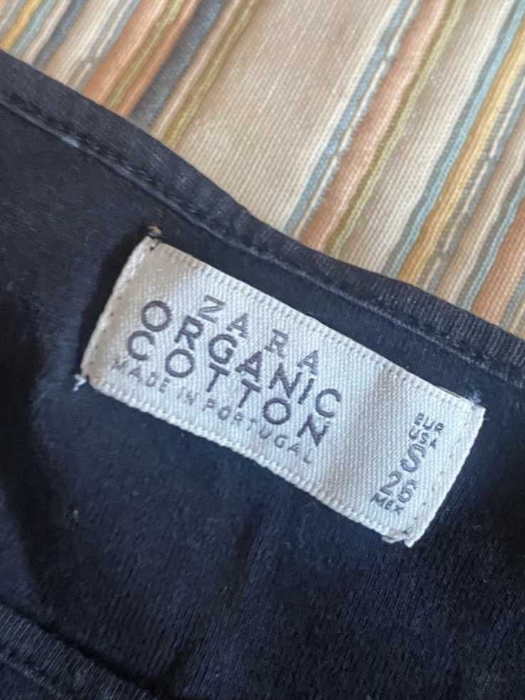 Camisola Zara Organic Cotton preta Made in Portugal