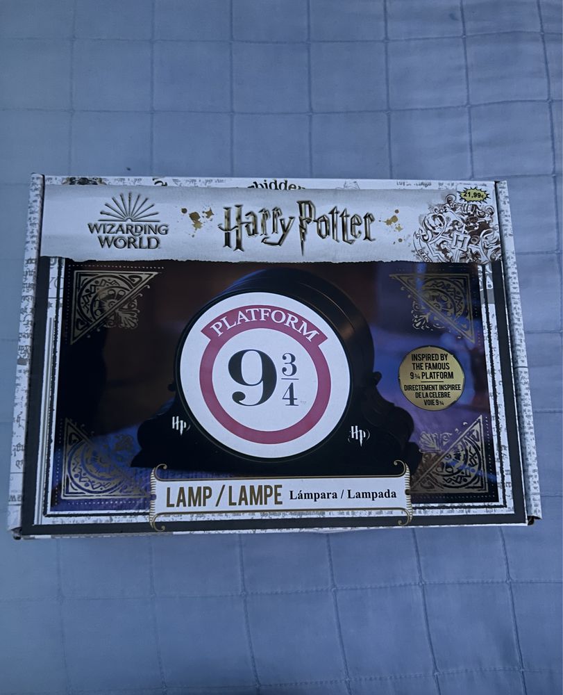 Lâmpada Harry Potter - Plataforma 9 3/4