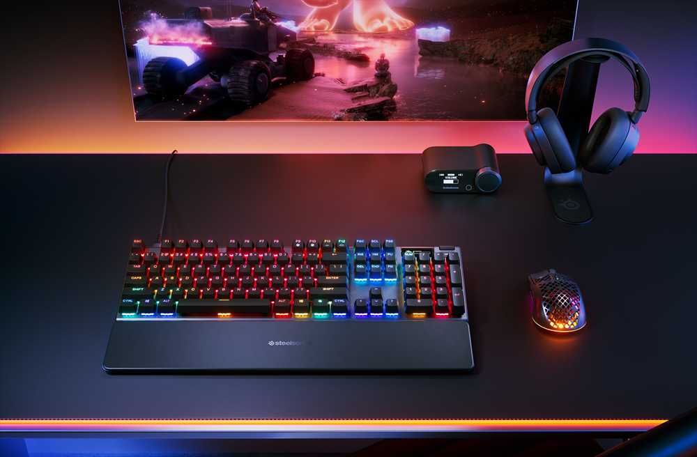 Клавіатура дротова ігрова SteelSeries Apex Pro Gen 3