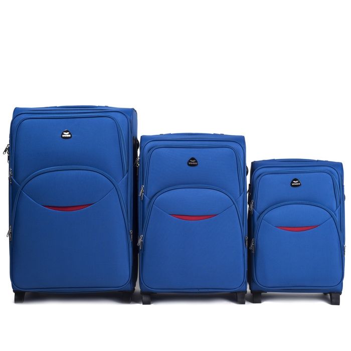 WINGS 1708 Польща на 2-х кол валізи чемоданы ручна поклажа сумки