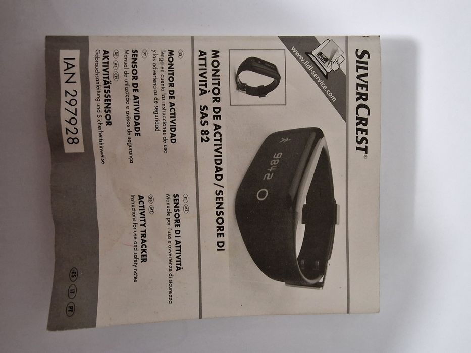 Pulseira de actividade SAS 82