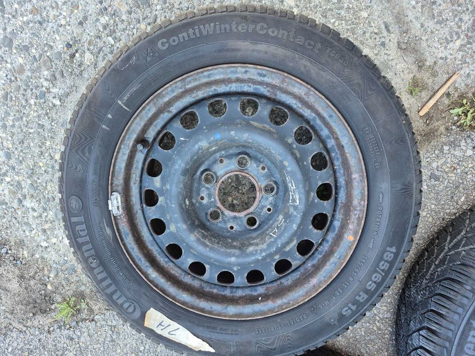 Zimowe koła w cenie felg!! 185/65 R15 Mercedes W124 bogaty bieżnik