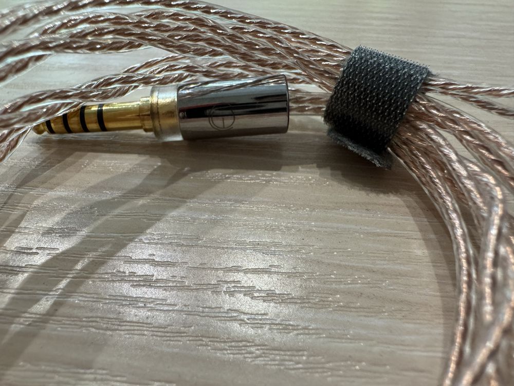 OE Audio кабель для навушників OFC безкиснква мідь 4.4 2 pin