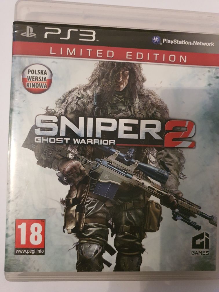 Sniper 2 Ghost Warroor gra PS 3 limited edition  za grosze