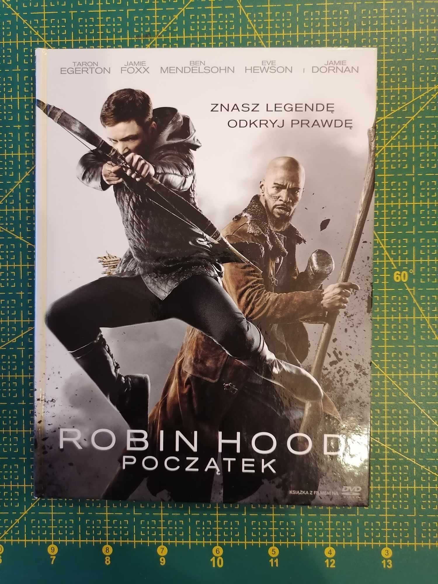 Film DVD z książką "Robin Hood. Początek"