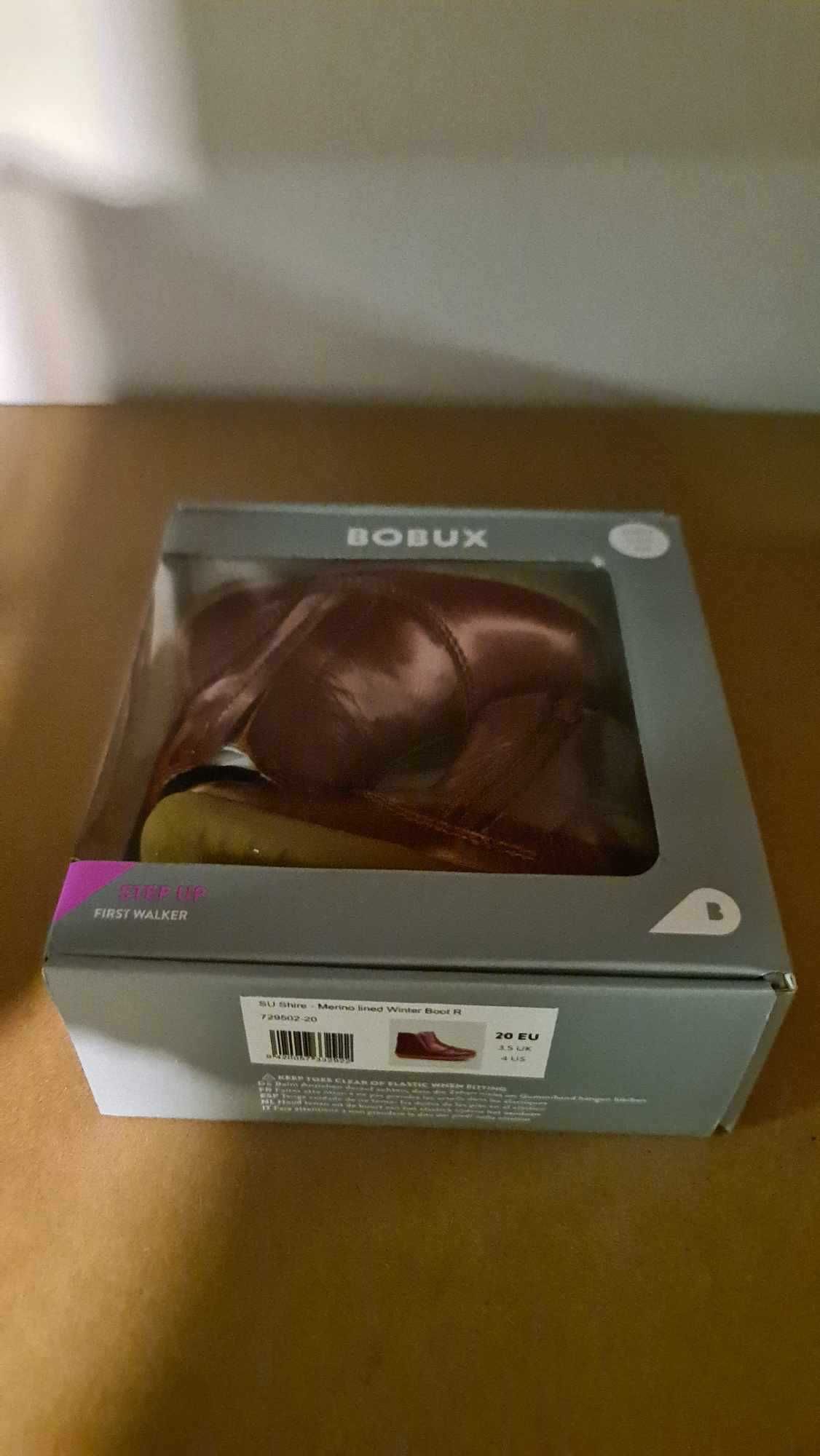 Buty zimowe Bobux Classic Shire Rose Gloss -WYPRZEDAŻ GARAŻOWA!