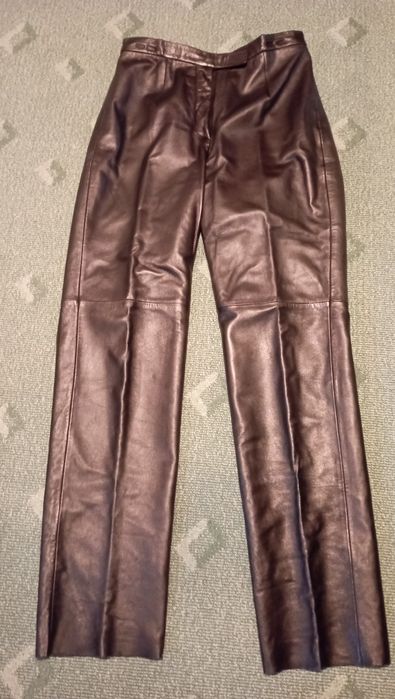 Брюки женские кожаные