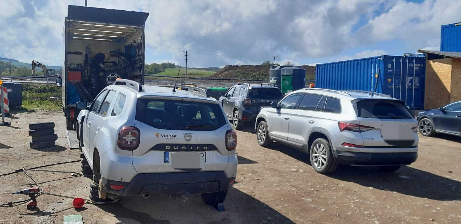 Mobilna wulkanizacja wymiana opon. Klimatyzacja ozonowanie TPMS