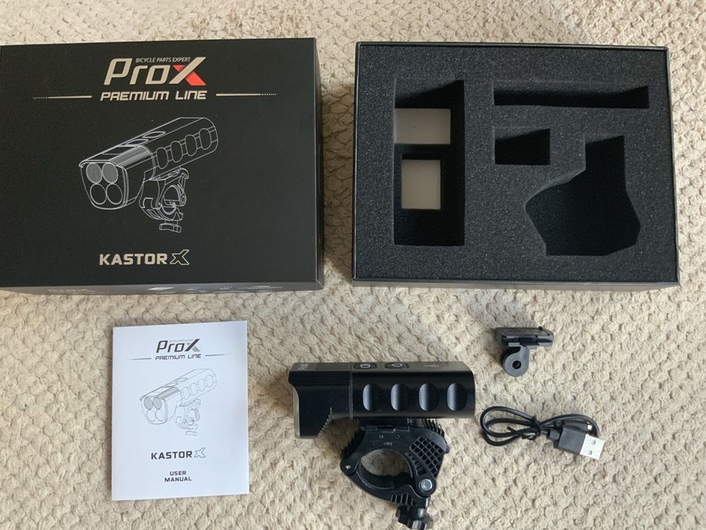 Prox Kastor X 1800lm przednia lampka