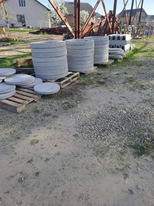 Кільця криничні каналізаційні лотки бетонні