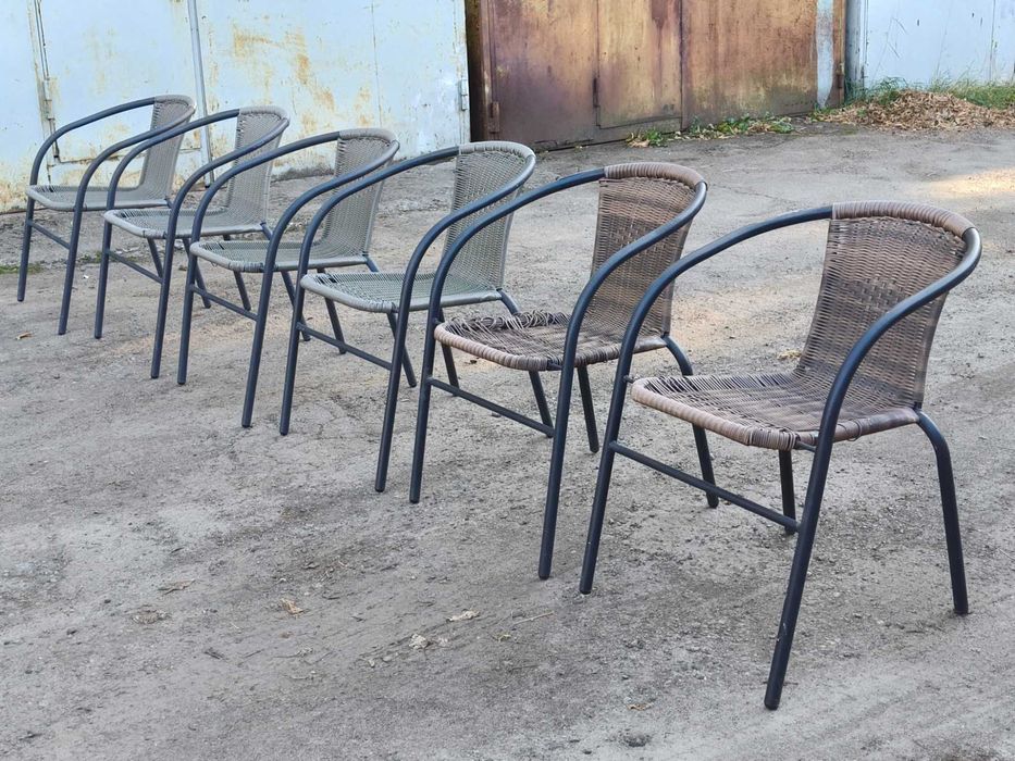 Садовые/ дачные  стулья плетёные